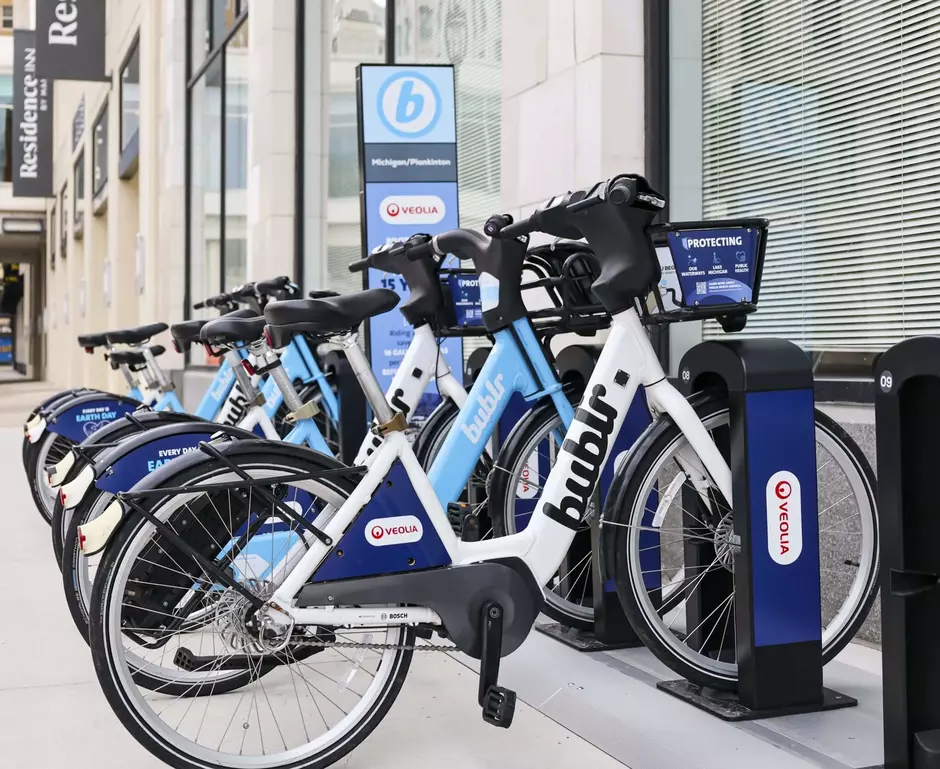Veolia Bublr Bikes